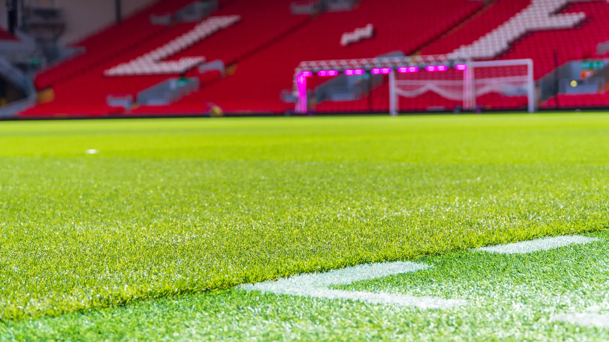 Anfield pitch