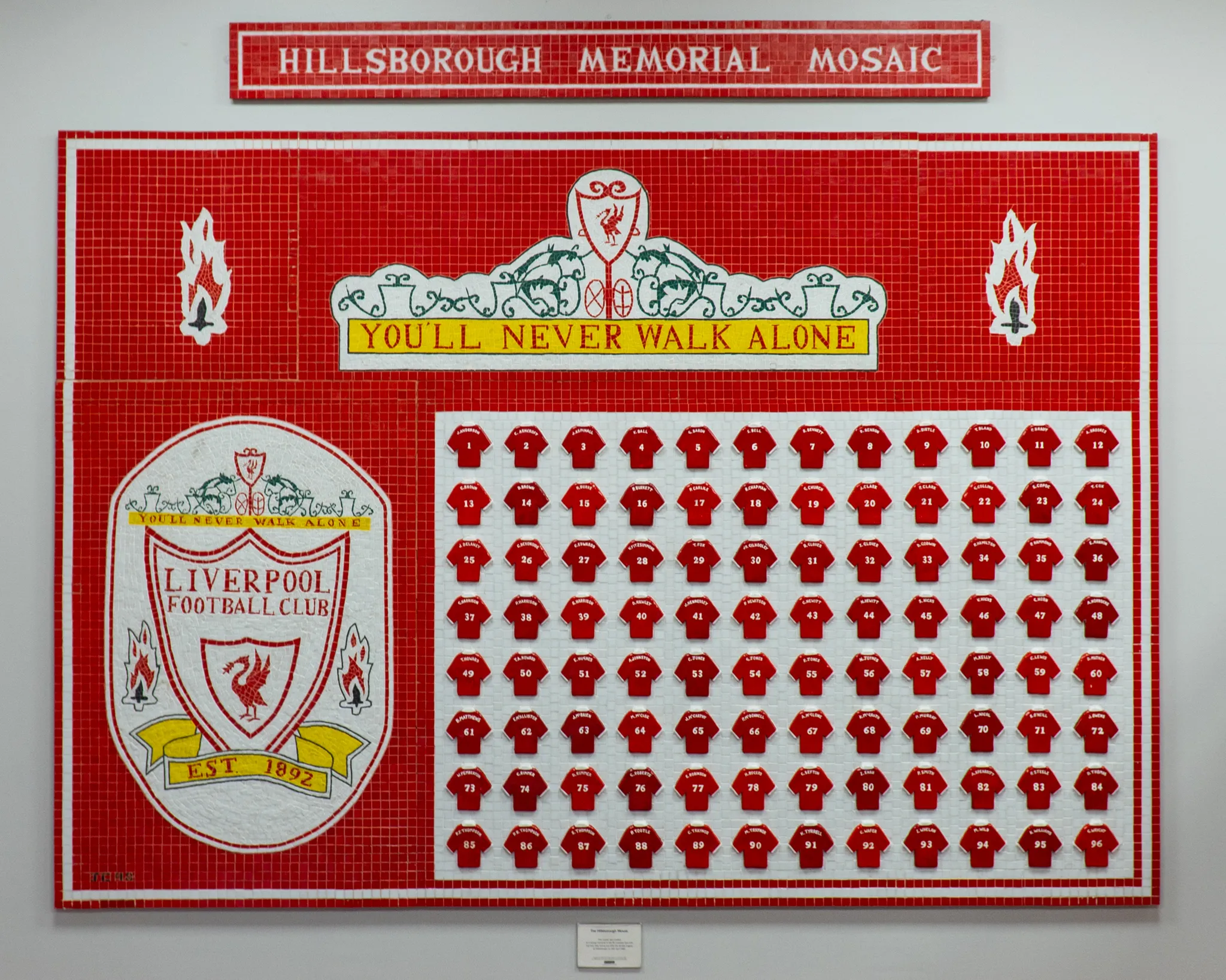 Hillborough Memorial Mosaic